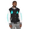 Trendy Unisex Letterman Jacket, Casual Streetwear, Retro College Style, Personalized Gift, Cool Outdoor Layer