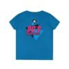 Retro V-Neck T-Shirt with 80's Neon Design, Fun Casual Wear, Perfect for Retro Parties, Birthdays, Gifts for Nostalgia Lovers