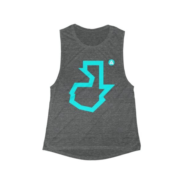 Camiseta de tirantes de GUATE, elegante y gráfica para mujer, perfecta para entrenar en verano o para uso diario.