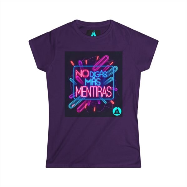 Camiseta para mujer, nostalgia de los 80s, perfecta para añadir un toque de color a tu armario.