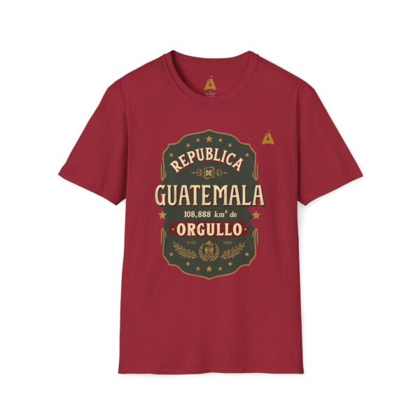 Camiseta unisex vintage de Guatemala con un estilo suave, perfecta para uso casual y como souvenir.