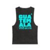 Camiseta unisex de GUATE con lavado a la piedra irradia, estilo relajado y natural, ideal para salidas informales.