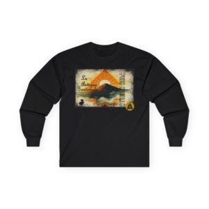 Camiseta de manga larga inspirada en La antigua Guatemala, unisex, ideal para quienes aman viajar y la aventura.
