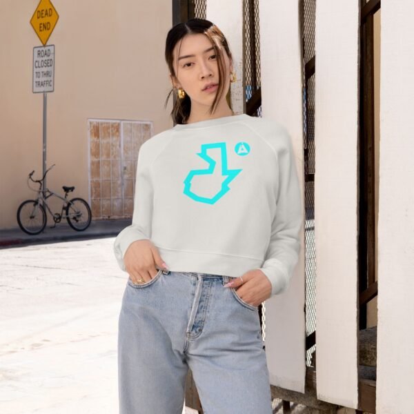 Chic Guatemala Map Cropped Fleece Pullover, Casual Top, Women's Hoodie, Gift for Her, Summer Style, Trendy Sweatshirt