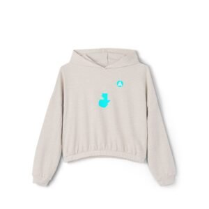 Sudadera de GUATE, con capucha ceñida para mujer, su cintura elástica y suave le da un aspecto moderno.