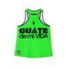 Camiseta sin mangas de GUATE para mujer, divertida y colorida para el verano o hacer ejercicio.