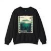 Sudadera unisex de cuello redondo de inspiración vintage de Samabaj, una prenda acogedora y moderna.