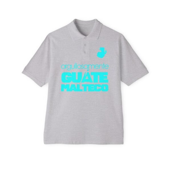 Pique Polo for Proud Guatemalans, Casual Tee, Summer Wear, Gift for Dad, Ethnic Pride Shirt, Everyday Comfort Top