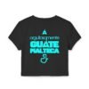 Camiseta de GUATE elegante para mujer, perfecta para un look de verano o, un toque moderno de look urbano.