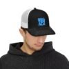 Elegante gorra de Camionero, bordada, perfecta para uso casual, una opción moderna y cómoda.