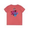 Retro V-Neck T-Shirt with 80's Neon Design, Fun Casual Wear, Perfect for Retro Parties, Birthdays, Gifts for Nostalgia Lovers