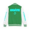 Trendy Unisex Letterman Jacket, Casual Streetwear, Retro College Style, Personalized Gift, Cool Outdoor Layer
