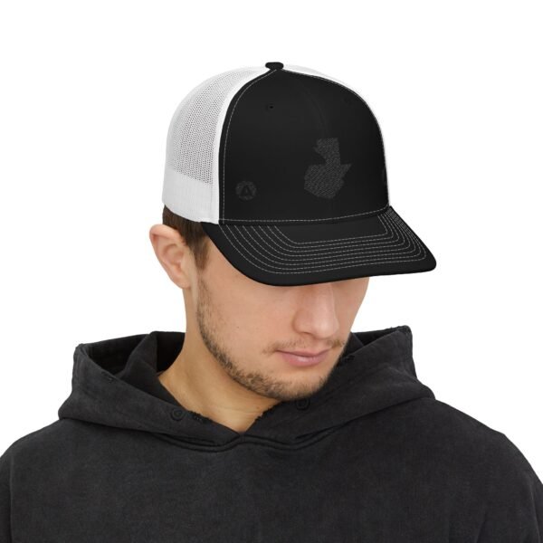 Gorra Texas Arrow, bordada con mapa de GUATE, estilo casual, para amantes de las actividades al aire libre.