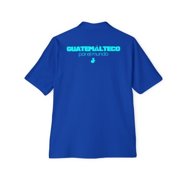 Pique Polo for Proud Guatemalans, Casual Tee, Summer Wear, Gift for Dad, Ethnic Pride Shirt, Everyday Comfort Top