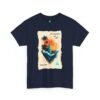 Vive un ambiente tropical con esta camiseta Sunset, unisex, perfecta para los amantes de la playa.