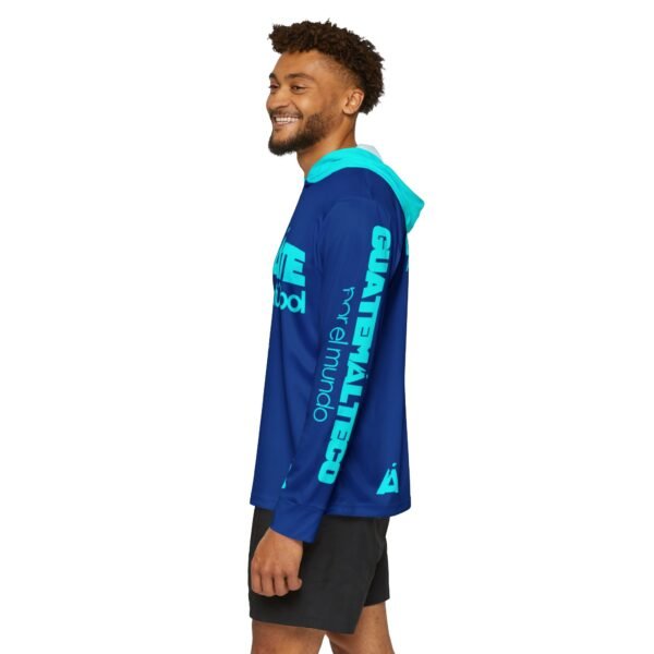 Presume tu orgullo guatemalteco, sudadera deportiva, ideal para entrenamientos, calentamientos y partidos de fútbol.