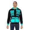 Unisex Zip Hoodie - Guatemala Style, Colorful AOP Design, Perfect Gift for Travelers, Casual Wear, Streetwear, Cultural Pride