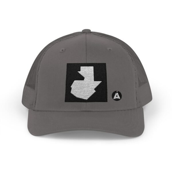 1202590911609057592_2048.jpeg Elegante gorra snapback con mapa de GUATEMALA, perfecta para amantes de la naturaleza y la moda.