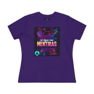 Camiseta de algodón inspirada en los 80s para mujer, imprescindible para darle un toque vintage a su armario.