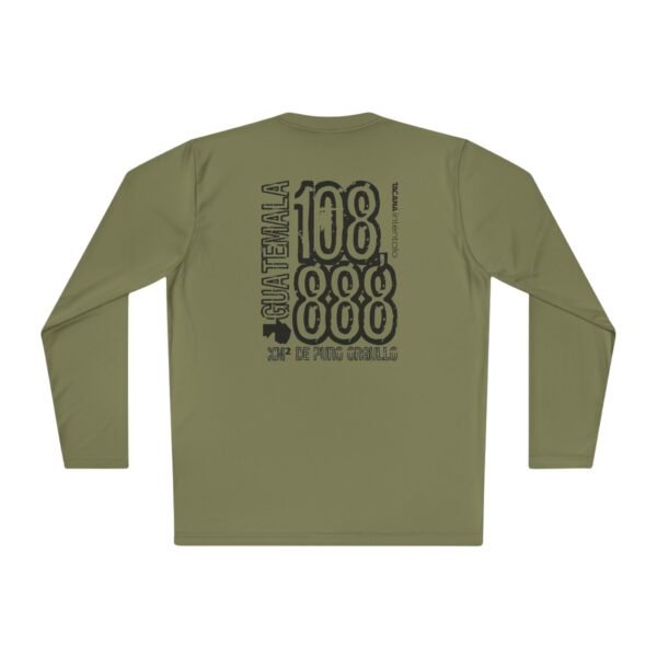 Camiseta de La Antigua Guatemala, manga lasrga, unisex, para viajeros, ropa de aventura única.