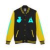 Trendy Unisex Letterman Jacket, Casual Streetwear, Retro College Style, Personalized Gift, Cool Outdoor Layer