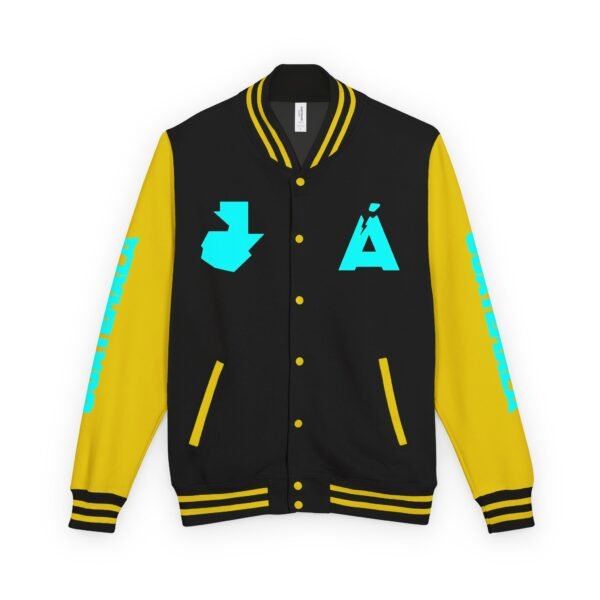 Trendy Unisex Letterman Jacket, Casual Streetwear, Retro College Style, Personalized Gift, Cool Outdoor Layer