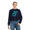 Chic Guatemala Map Cropped Fleece Pullover, Casual Top, Women's Hoodie, Gift for Her, Summer Style, Trendy Sweatshirt