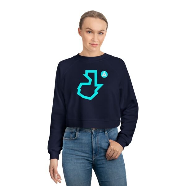 Chic Guatemala Map Cropped Fleece Pullover, Casual Top, Women's Hoodie, Gift for Her, Summer Style, Trendy Sweatshirt