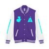 Trendy Unisex Letterman Jacket, Casual Streetwear, Retro College Style, Personalized Gift, Cool Outdoor Layer