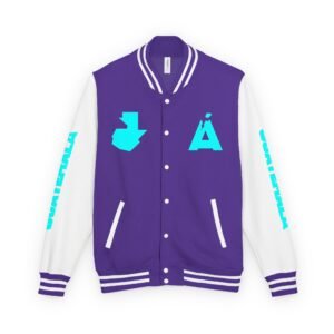 Trendy Unisex Letterman Jacket, Casual Streetwear, Retro College Style, Personalized Gift, Cool Outdoor Layer