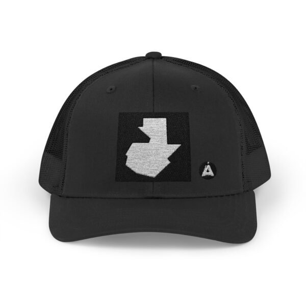 12632844496109615066_2048.jpeg Elegante gorra snapback con mapa de GUATEMALA, perfecta para amantes de la naturaleza y la moda.