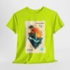 Vive un ambiente tropical con esta camiseta Sunset, unisex, perfecta para los amantes de la playa.