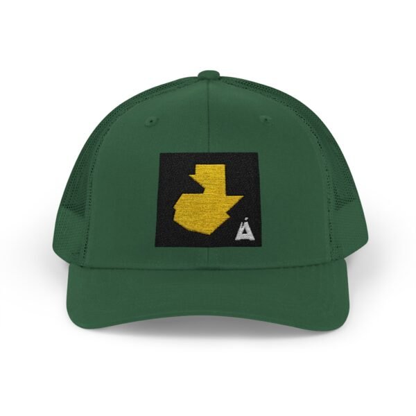 Gorra snapback con el mapa de Guatemala es el accesorio perfecto para aventureros y viajeros.