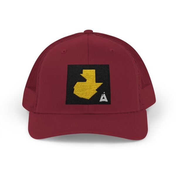 Gorra snapback con el mapa de Guatemala es el accesorio perfecto para aventureros y viajeros.