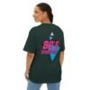 Camiseta holgada inspirada en los 80s, perfecta para salidas informales, con un aire divertido y nostálgico.