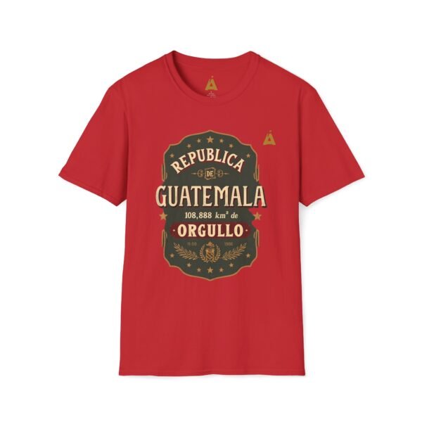 Camiseta unisex vintage de Guatemala con un estilo suave, perfecta para uso casual y como souvenir.