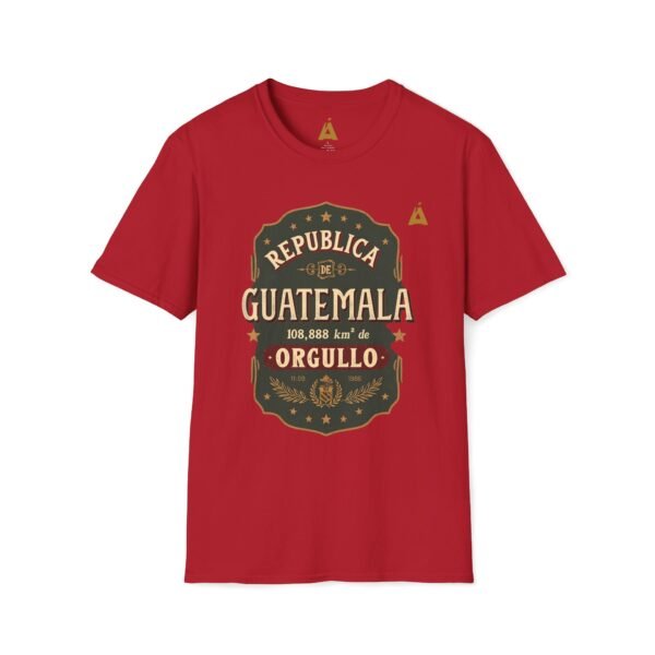 Camiseta unisex vintage de Guatemala con un estilo suave, perfecta para uso casual y como souvenir.