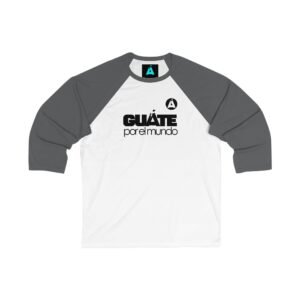 Guatemala Unisex 3/4 Sleeve Baseball Tee - Perfect for Sports, Casual Wear, Travel, Festivals, Cultural Celebrations
