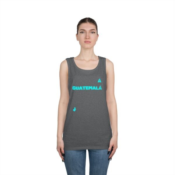 Camiseta sin mangas de GUATE, genial para uso diario, verano, gimnasio y playa, estilo y comodidad durante el calor.