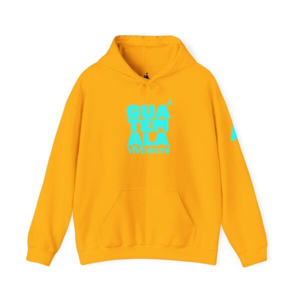 Mantente abrigado y con estilo con esta sudadera unisex Guatemala VIVE en Mí. Perfecta para mostrar tus raíces.