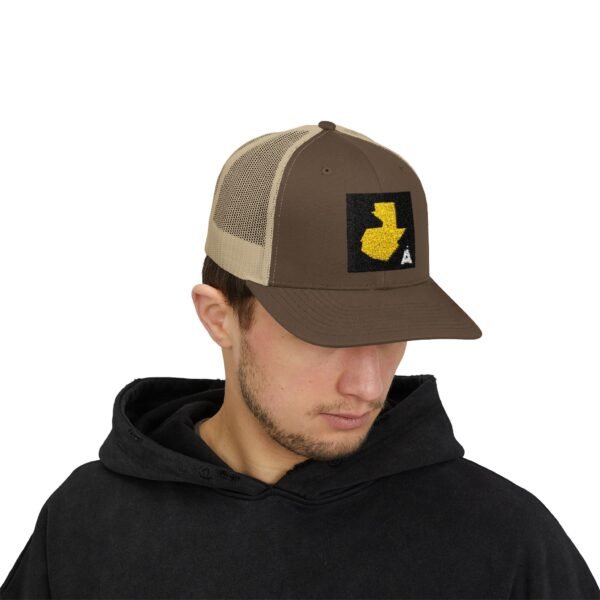 Gorra snapback con el mapa de Guatemala es el accesorio perfecto para aventureros y viajeros.
