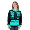 Unisex Zip Hoodie - Guatemala Style, Colorful AOP Design, Perfect Gift for Travelers, Casual Wear, Streetwear, Cultural Pride