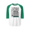 Una camisa unisex de manga tres cuartos con diseño inspirado en Guatemala, su estilo deportivo una excelente adición al guardarropa.