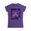 Camiseta para mujer, nostalgia de los 80s, perfecta para añadir un toque de color a tu armario.