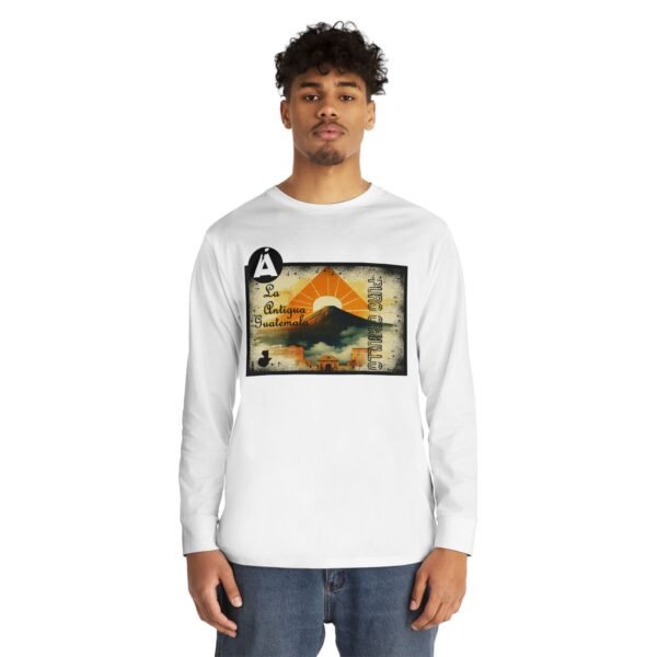Camiseta de La Antigua Guatemala, manga larga, unisex, para viajeros, ropa de aventura única.