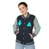 Trendy Unisex Letterman Jacket, Casual Streetwear, Retro College Style, Personalized Gift, Cool Outdoor Layer
