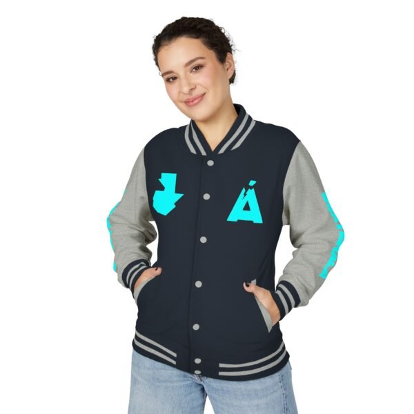 Trendy Unisex Letterman Jacket, Casual Streetwear, Retro College Style, Personalized Gift, Cool Outdoor Layer