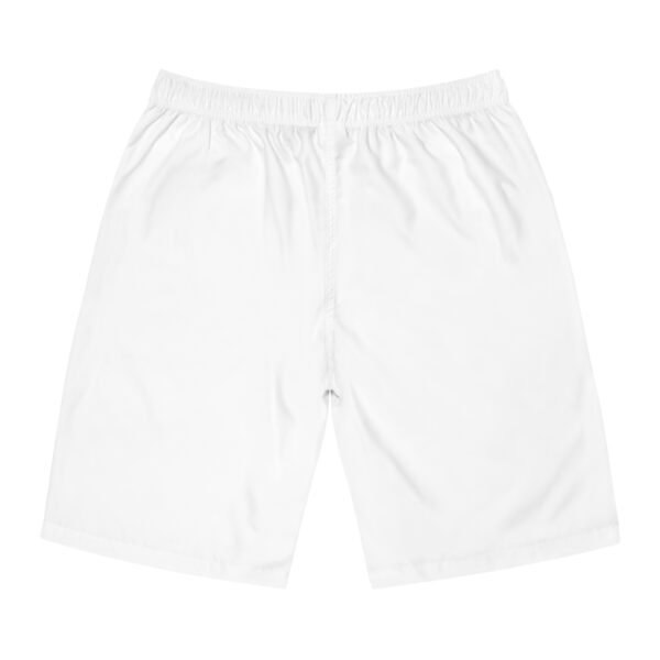 Men's Board Shorts with Vibrant Geometric Design, Beachwear, Summer Vacation, Surfing, Poolside Fun, Quick-Dry Shorts