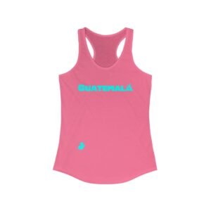 Guatemala Map Racerback Tank, Women's Summer Top, Vacation Tee, Travel Shirt, Casual Wear, Gift for Geographers