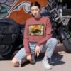 Sudadera de La Antigua Gautemala, inspiración vintage con corte holgado para mujer, perfecta para un look casual.